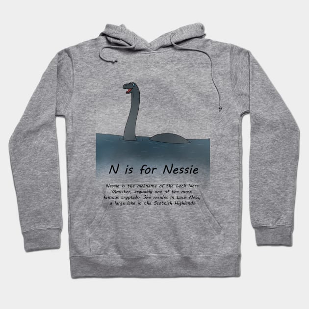 Nessie Hoodie by possumtees